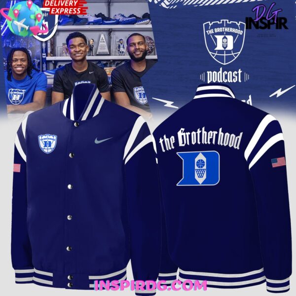 Duke Blue Devils The Brotherhood 2024 Baseball Jacket