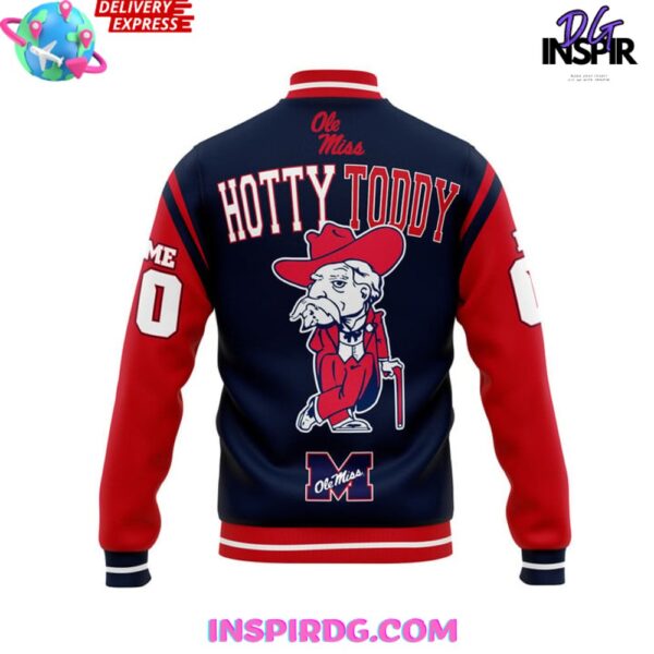 Ole Miss Rebels Hotty Toddy Baseball Jacket - Image 4