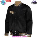 Georgia Tech Football 2024 Black Baseball Jacket