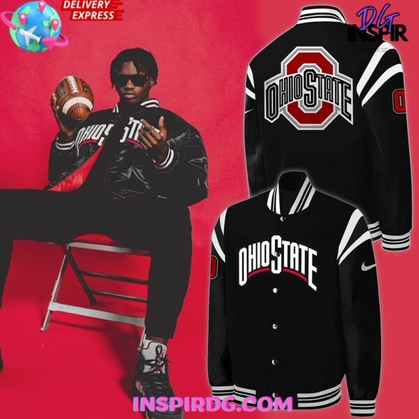 Ohio State Jeremiah Smith Limited Edition Baseball Jacket
