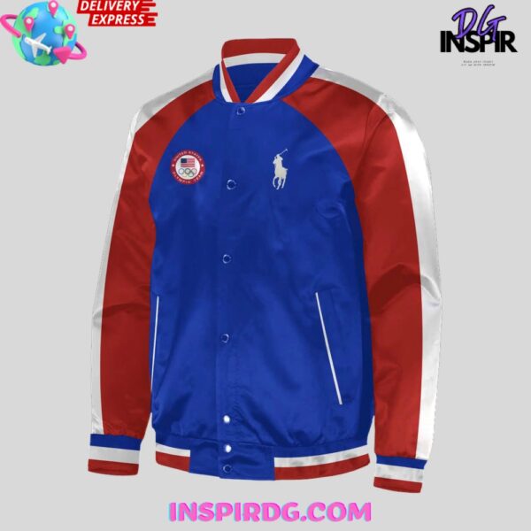 USA Olympic Games 2024 Limited Edition Baseball Jacket - Image 2