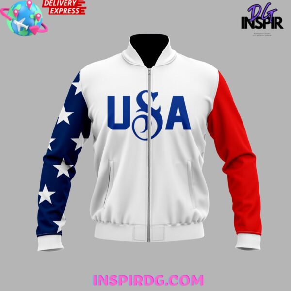 Snoop Dogg USA Team Olympics Bomber Jacket - Image 2
