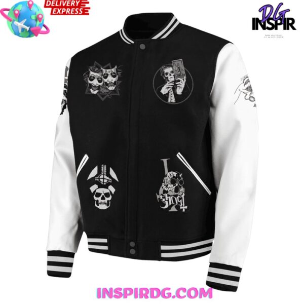 Ghost Rite Here Rite Now Baseball Jacket - Image 4