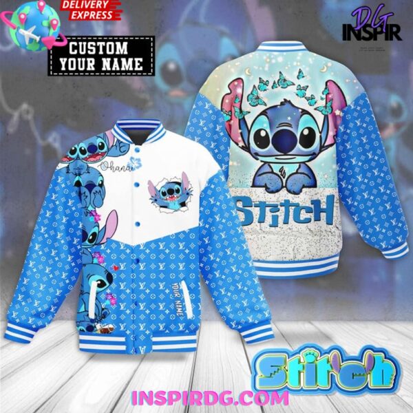Stitch x Louis Vuitton Limited Edition Baseball Jacket
