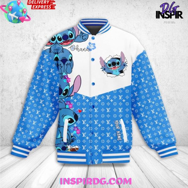 Stitch x Louis Vuitton Limited Edition Baseball Jacket - Image 2