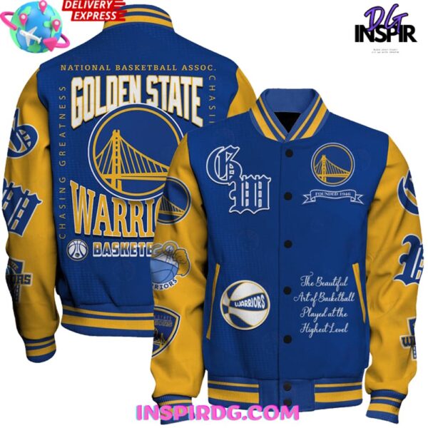 Golden State Warriors National Basketball Varsity Jacket