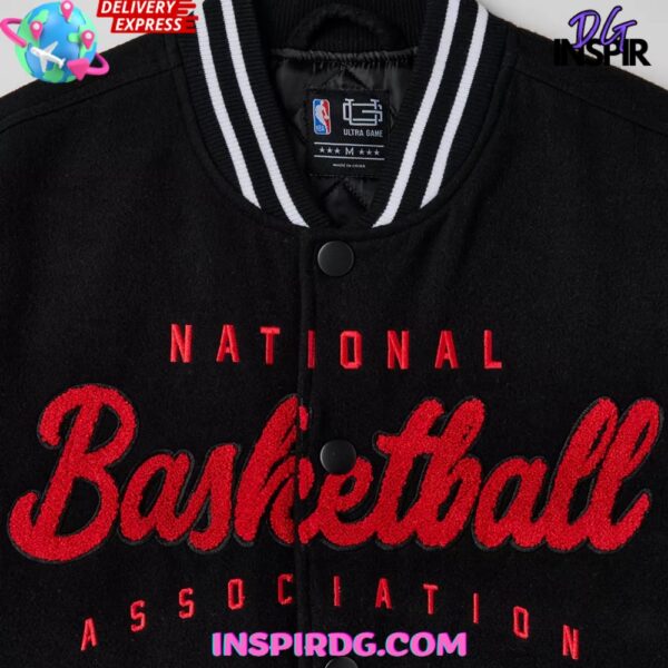 ULTRA GAME UO Exclusive NBA Varsity Jacket - Image 5