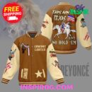 Beyonce Cowboy Carter This Aint Texas Aint No Holdem Baseball Jacket