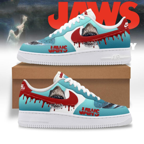PREMIUM JAWS Anniversary Limited Edition Air Force 1 Sneakers