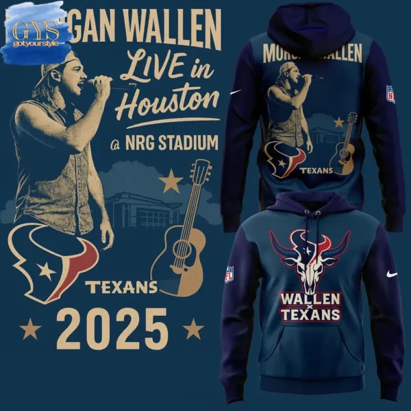 Houston Texans x Morgan Wallen Live In Houston Limited Edition Hoodie