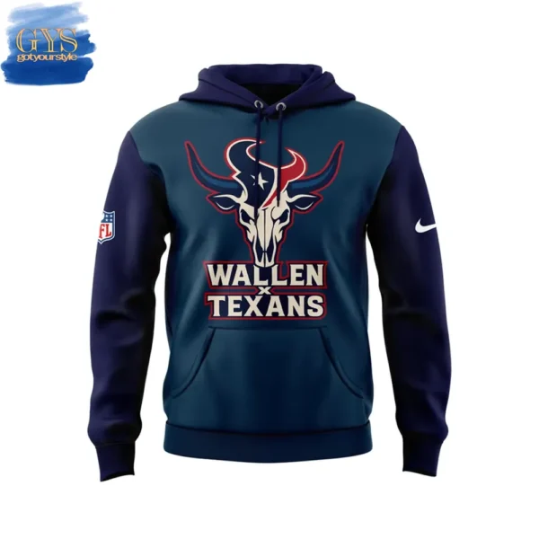 Houston Texans x Morgan Wallen Live In Houston Limited Edition Hoodie - Image 2