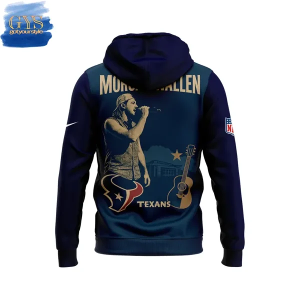 Houston Texans x Morgan Wallen Live In Houston Limited Edition Hoodie - Image 3