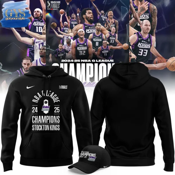 Stockton Kings G LEAGUE CHAMPIONS Limited Edition Hoodie