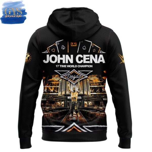 John Cena 17-Time World Champion WWE Limited Edition Hoodie - Image 3