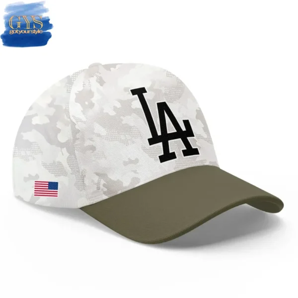 Los Angeles Dodgers 2025 MLB Armed Forces Day Limited Edition Hoodie - Image 4