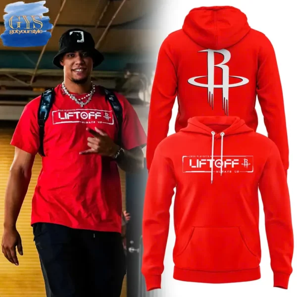 Houston Rockets "LIFT OFF" 2025 Playoffs Limited Edition Hoodie