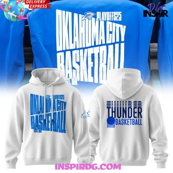 Oklahoma City Thunder 2025 Playoff NBA Hoodie
