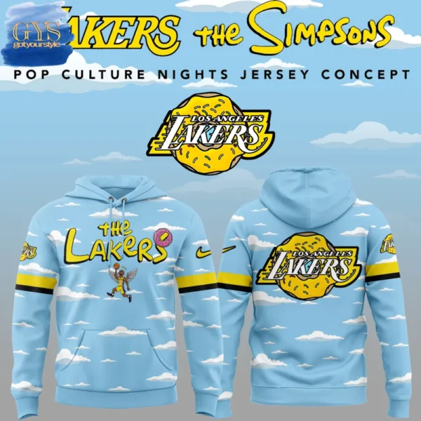 Lakers x The Simpsons Day 2025 Hoodie