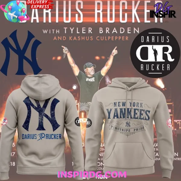 New York Yankees Darius Rucker Collection 2025 Hoodie T-shirt