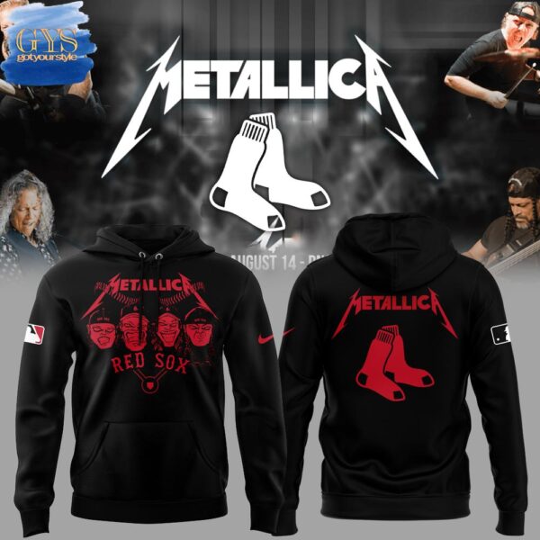 Red Sox Metallica Night Limited Edition Hoodie