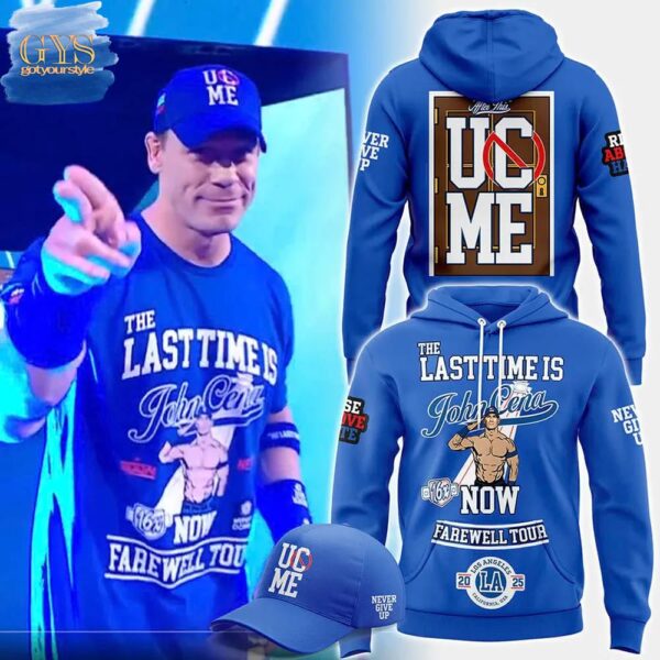 John Cena Farewell Tour 2025 Los Angeles Hoodie