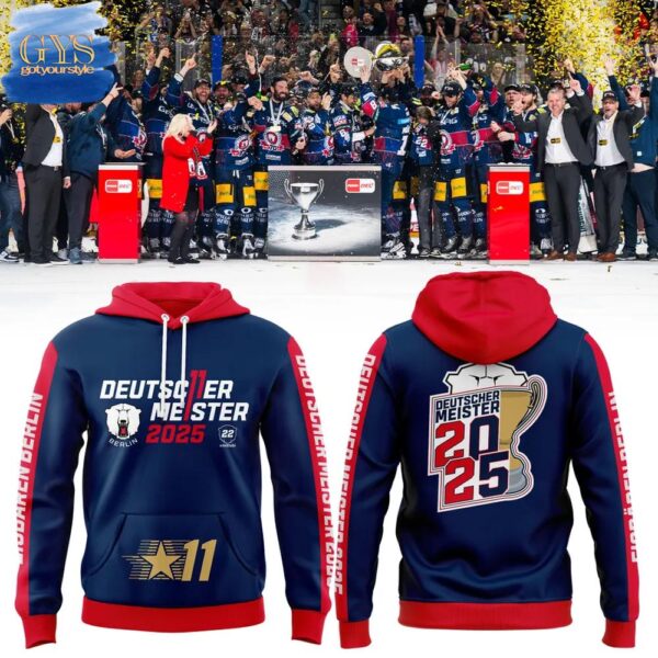 Eisbären Berlin Deutscher Meister 2025 Limited Edition Hoodie