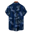 Vancouver Canucks NHL Hawaiian Tropical Leaves Shirt