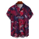 Washington Capitals NHL Hawaiian Tropical Leaves Shirt