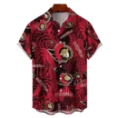 Ottawa Senators NHL Hawaiian Tropical Leaves Shirt
