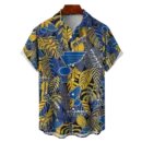 St Louis Blues NHL Hawaiian Tropical Leaves Shirt