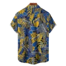 St Louis Blues NHL Hawaiian Tropical Leaves Shirt