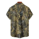 Vegas Golden Knights NHL Hawaiian Tropical Leaves Shirt