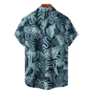 Seattle Kraken NHL Hawaiian Tropical Leaves Shirt