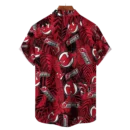 New Jersey Devils NHL Hawaiian Tropical Leaves Shirt