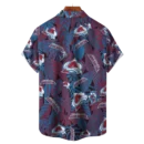 Colorado Avalanche NHL Hawaiian Tropical Leaves Shirt