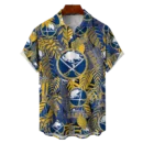 Buffalo Sabres NHL Hawaiian Tropical Leaves Shirt