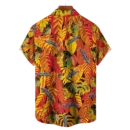 Chicago Blackhawks NHL Hawaiian Tropical Leaves Shirt