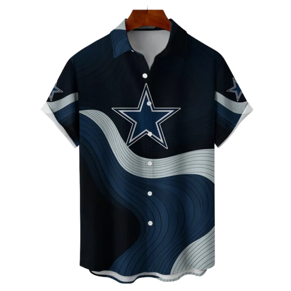 Dallas Cowboys NFL Eternal Ripple Hawaiian Shirt