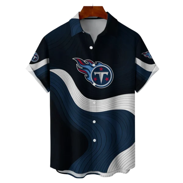 Tennessee Titans NFL Eternal Ripple Hawaiian Shirt
