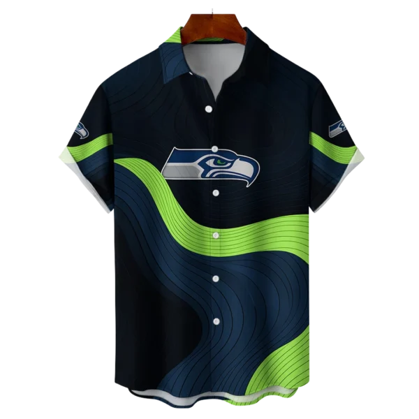 Seattle Seahawks NFL Eternal Ripple Hawaiian Shirt