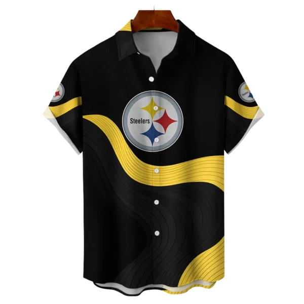 Pittsburgh Steelers NFL Eternal Ripple Hawaiian Shirt
