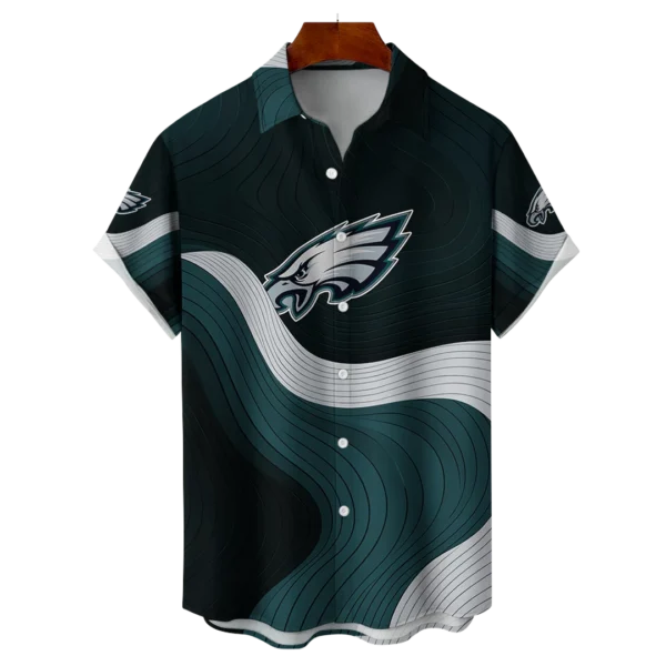 Philadelphia Eagles NFL Eternal Ripple Hawaiian Shirt