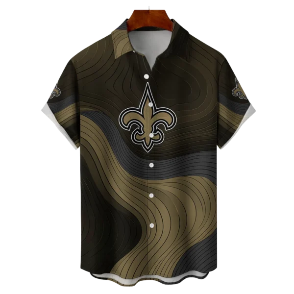 New Orleans Saints NFL Eternal Ripple Hawaiian Shirt