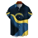 Los Angeles Chargers NFL Eternal Ripple Hawaiian Shirt