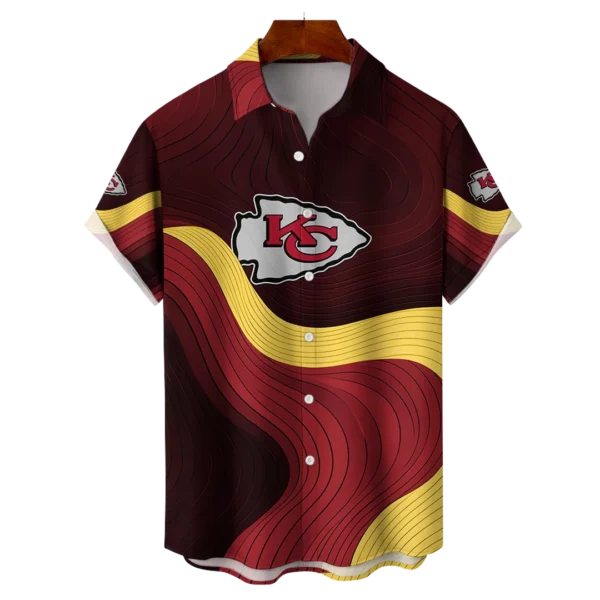 Kansas City Chiefs NFL Eternal Ripple Hawaiian Shirt