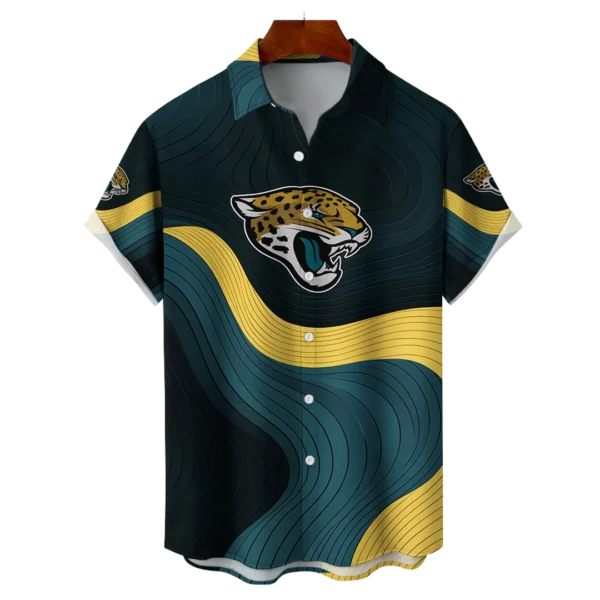 Jacksonville Jaguars NFL Eternal Ripple Hawaiian Shirt
