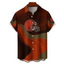 Cleveland Browns NFL Eternal Ripple Hawaiian Shirt