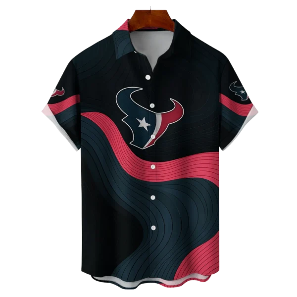 Houston Texans NFL Eternal Ripple Hawaiian Shirt