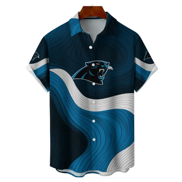 Carolina Panthers NFL Eternal Ripple Hawaiian Shirt