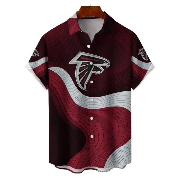 Atlanta Falcons NFL Eternal Ripple Hawaiian Shirt